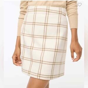 J Crew Women’s 14 Skirt A Line Wool Blend Short Mini